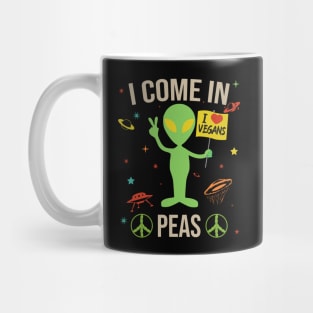 I Come in Peas Mug